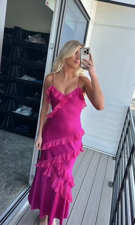 Marley Ruffle Maxi Gown